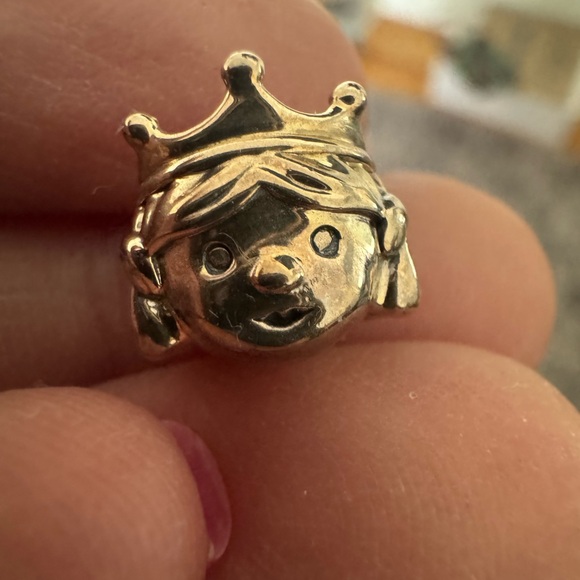 Children’s Pandora Silver Charm Bracelet w/Charms - Picture 5 of 10